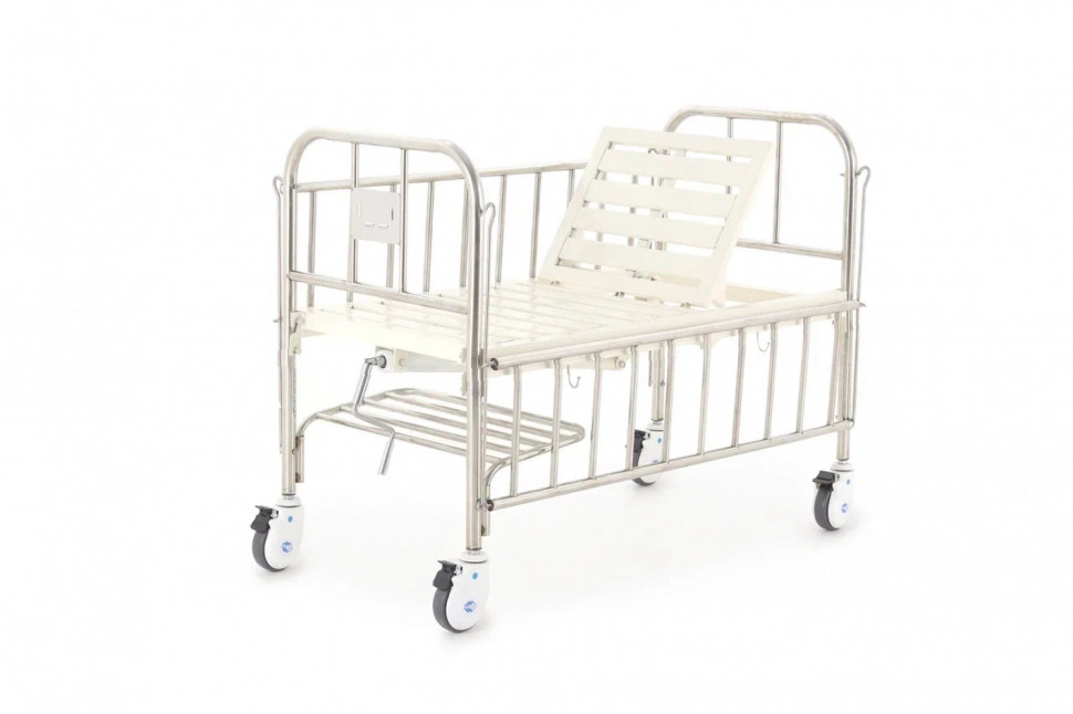 Кровать механическая Мед-Мос F-45 mini (ММ-1002Н-00/1004Н-00) детская без матраса