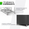 Баскетбольная стойка UNIX Line B-Stand-TG PRO 72"x42" R45 H120-305 см